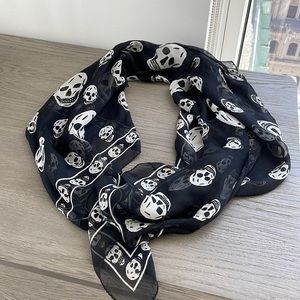 Alexander McQueen silk scarf